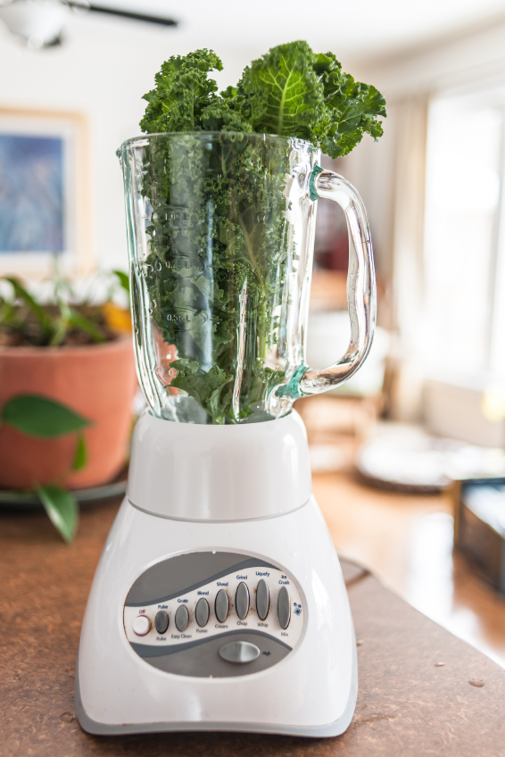 Freshly Washed Kale
